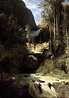 Gorge at Amalfi by Karl Blechen